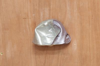 Cecilie Skov, Asta Lynge: Anne Face, 2017. Plaster, hydroprint. 