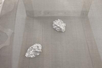 Spoon Spoon, 2022. 
Steel, ceramic, silicone, aluminum.
