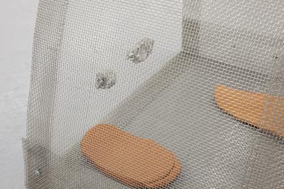 Spoon Spoon, 2022. 
Steel, ceramic, silicone, aluminum.
