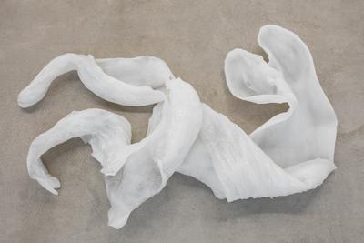 Cecilie Skov: Slangeskind, 2017. Silicone. 
