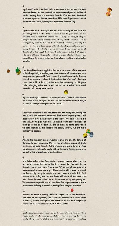 small green knife, 2026. Text by Hannah Regel. 
